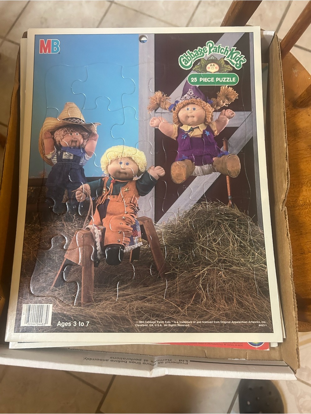 Cabbage Patch Kids 25-Piece Puzzle - Purple & Orange Dolls by Cabbage Patch Kids